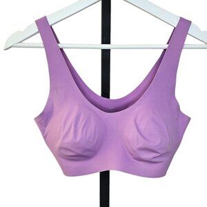 Knix Luxelift Pullover Bra Size Medium Fits Sizes 34A-34DD Purple Wireless Padde